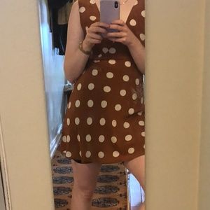 Wray NYC Sample (not in production yet) silk polka dot dress